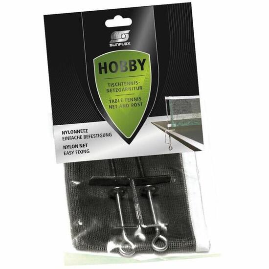 Siatka do tenisa stołowego z uchwytami SUNFLEX Hobby 20240
