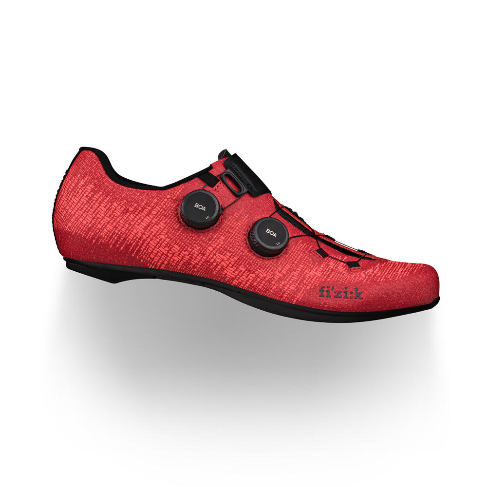 Fizik Vento Infinito Knit Carbon 2 Road Cycling Shoes - Coral/Black