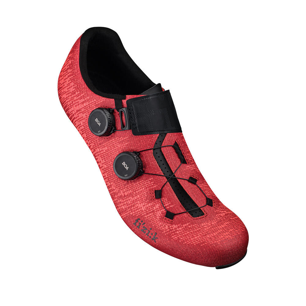 Fizik Vento Infinito Knit Carbon 2 Road Cycling Shoes Coral Black