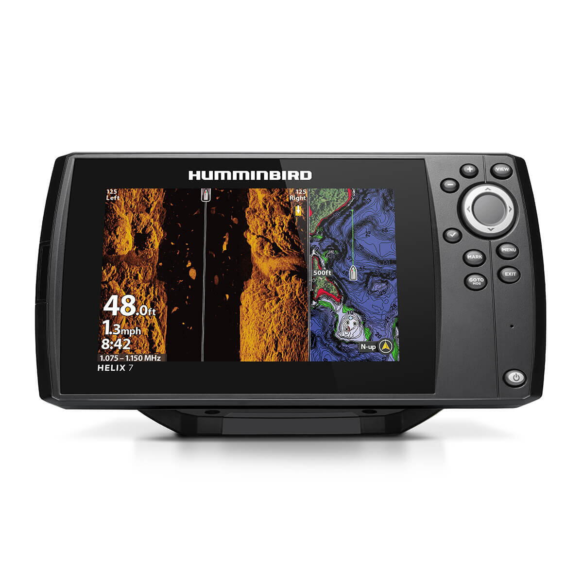 GPS et sondeur Humminbird Helix 7G4 Chirp Side Imaging (411590-1M) +T° 5/6