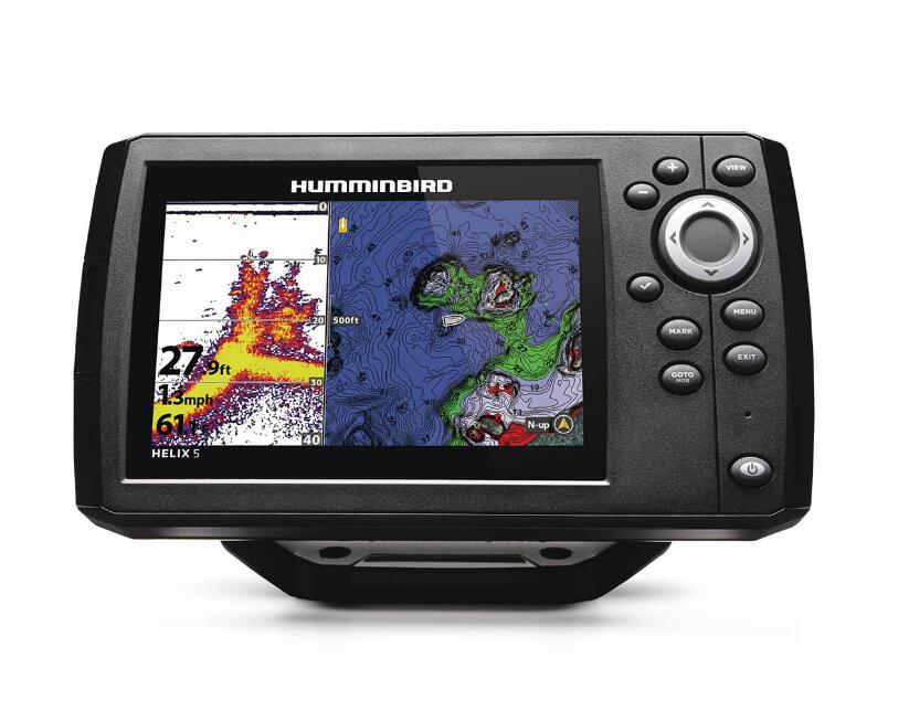 Combiné Sondeur GPS Lecteur de Cartes HUMMINBIRD Helix 5G3 CHIRP 1/5