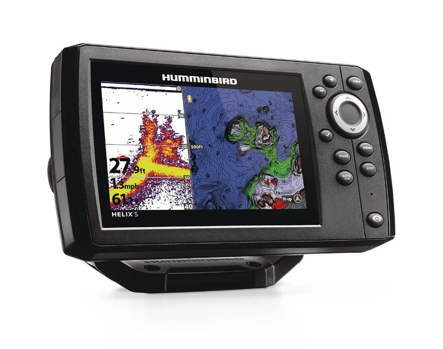 Combiné Sondeur GPS Lecteur de Cartes HUMMINBIRD Helix 5G3 CHIRP 3/5