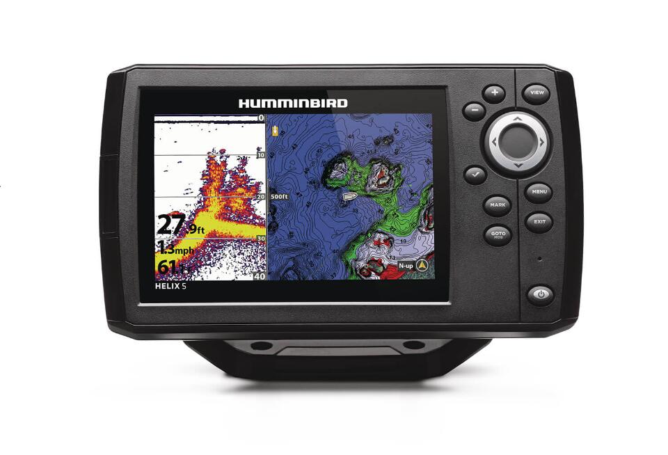 Combiné Sondeur GPS Lecteur de Cartes HUMMINBIRD Helix 5G3 CHIRP 2/5
