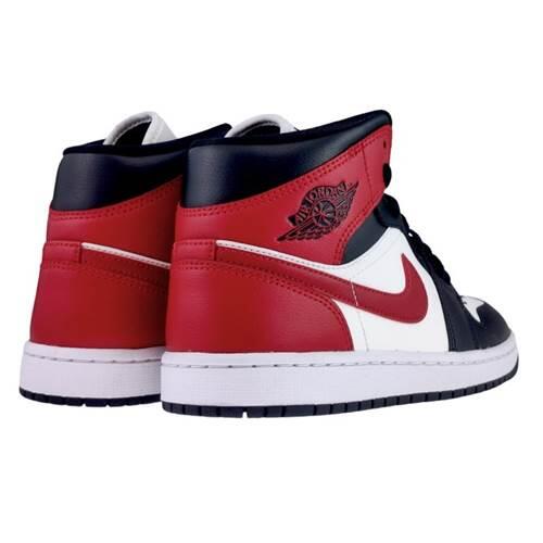 Jordan 1 Mid Gym Red Off Noir (Women's) 4/6