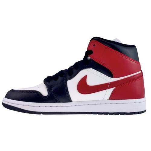 Jordan 1 Mid Gym Red Off Noir (Women's) 2/6