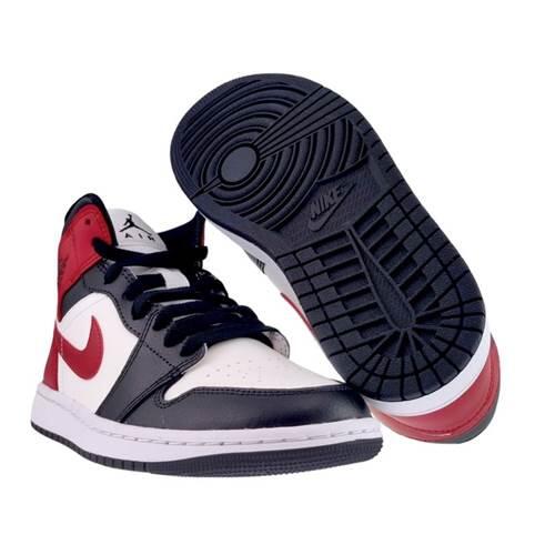 Jordan 1 Mid Gym Red Off Noir (Women's) 3/6