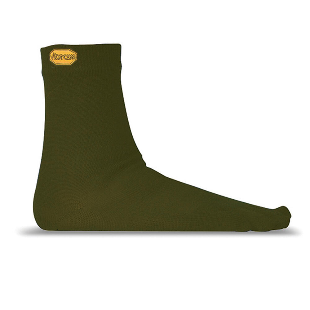 Vibram Five Toe Socks Wool Blend Crew 1/2