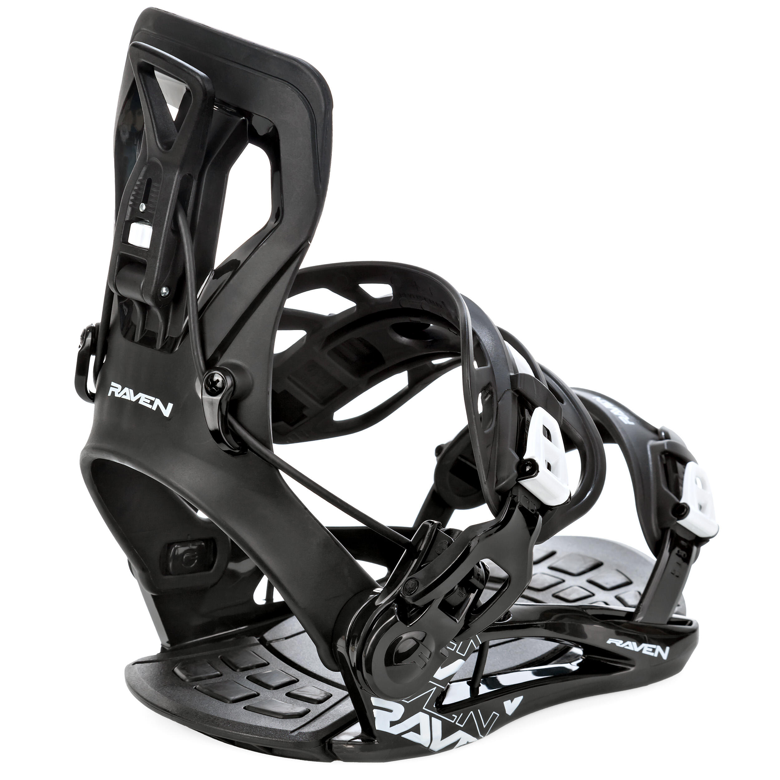 Fastec FT360 Fijaciones Snowboard Negro 5/6
