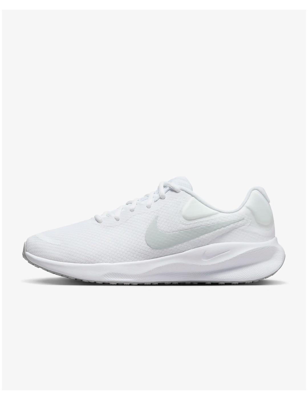 Baskets pour hommes Nike Revolution 7 Blanc 2/7