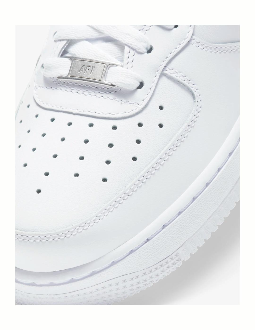 Nike Air Force 1 Mid Triple White (W) 6/6