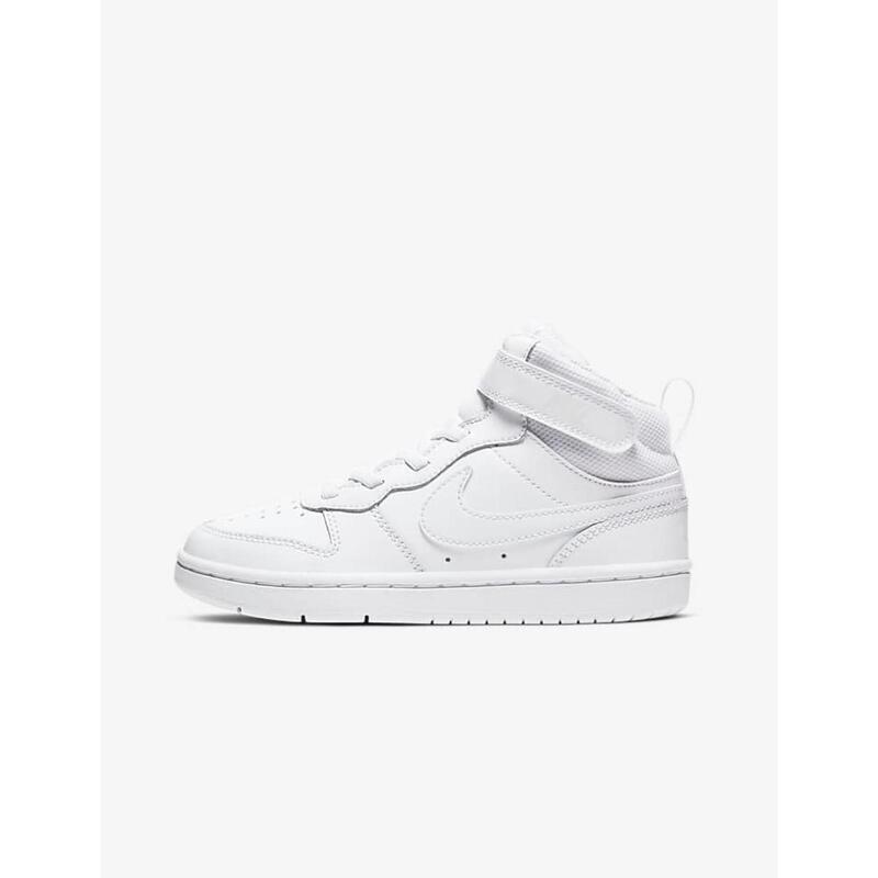 Zapatillas para Niño Nike Court borough mid2 Blanco