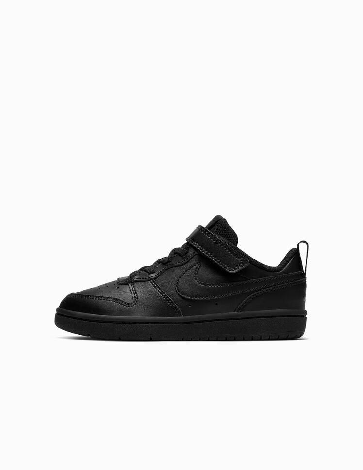 Buty na co dzień dziecięce NIKE COURT BOROUGH LOW na rzepy skóra