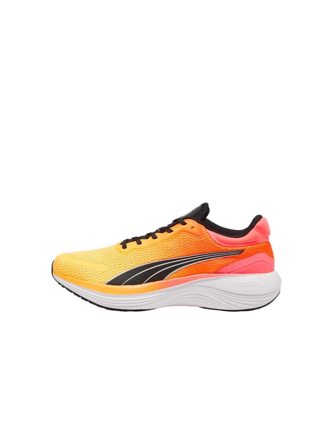 Corriente e sentiero per uomo Puma Scend pro Arancione 2/6