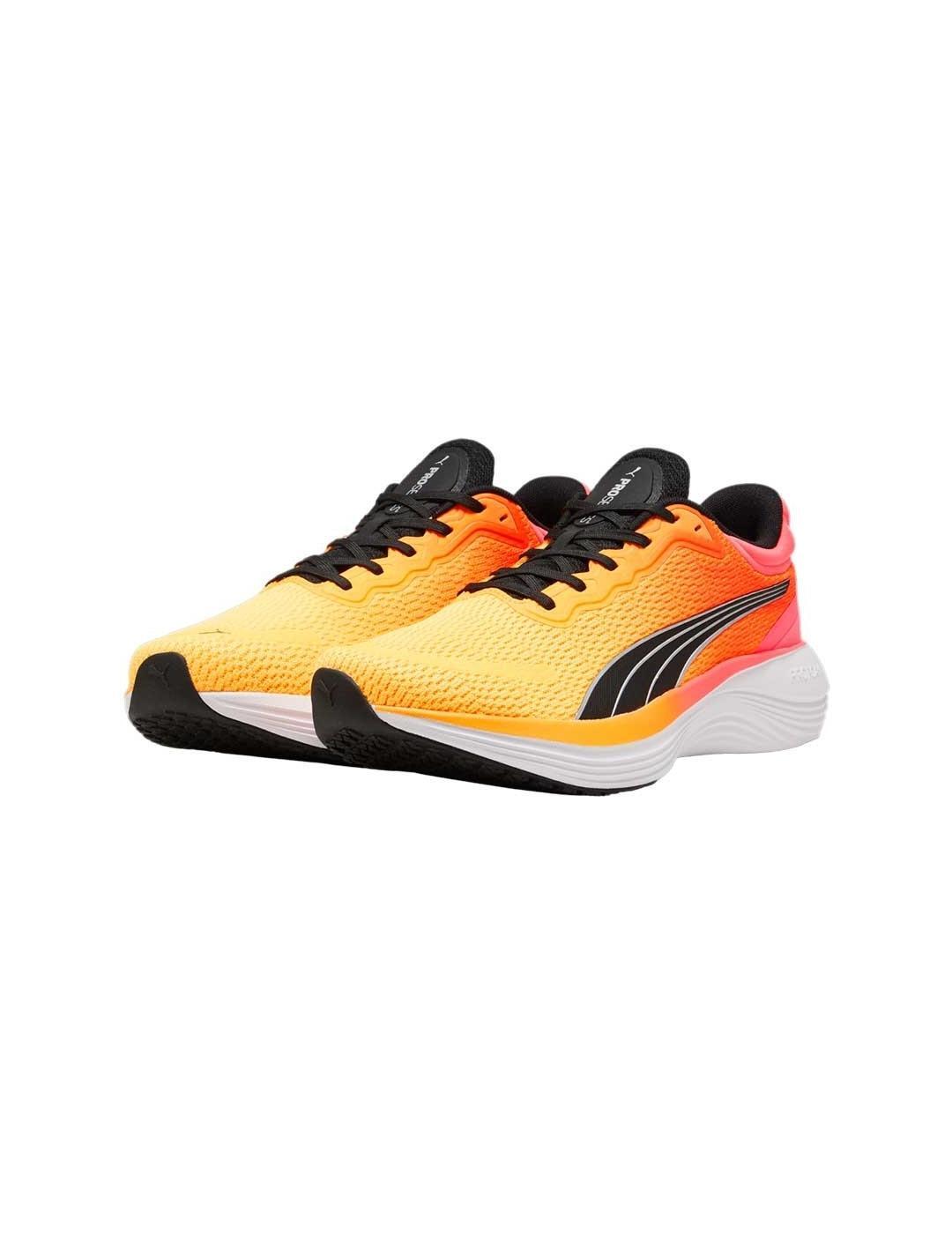 Corriente e sentiero per uomo Puma Scend pro Arancione 3/6
