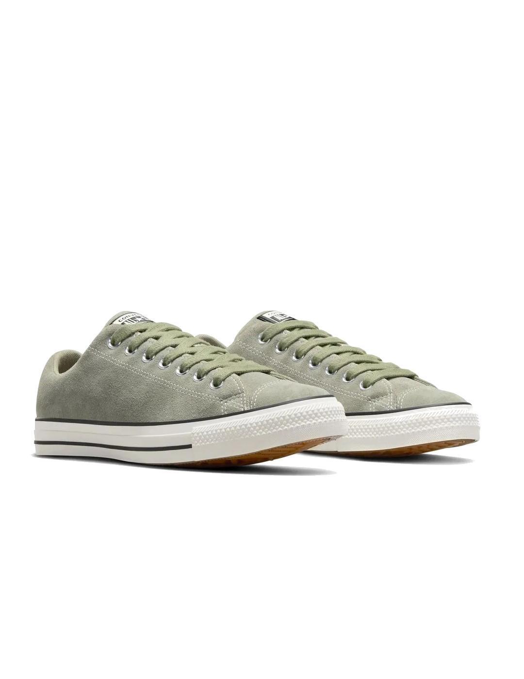 Chaussures pour hommes Converse Wide ox light field Vert 3/5