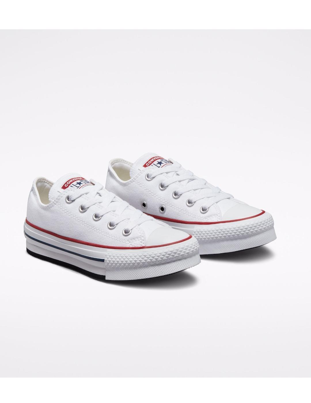Ténis Converse Modelo Ctas Eva Lift Ox Cor Branco 6/7