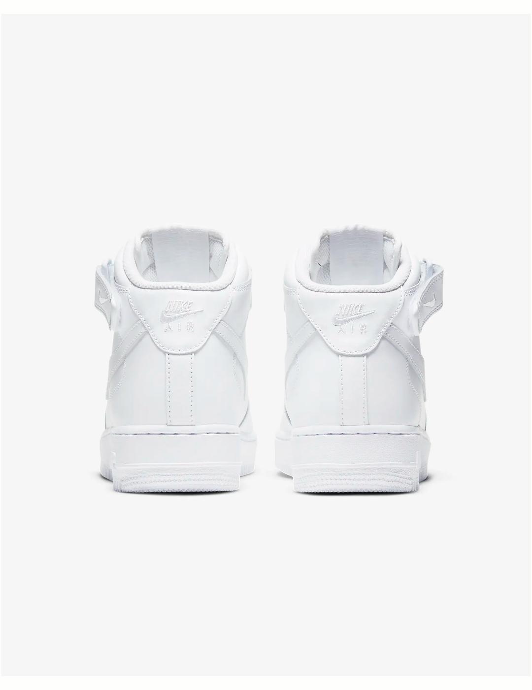 Nike Air Force 1 Mid Triple White (W) 4/6