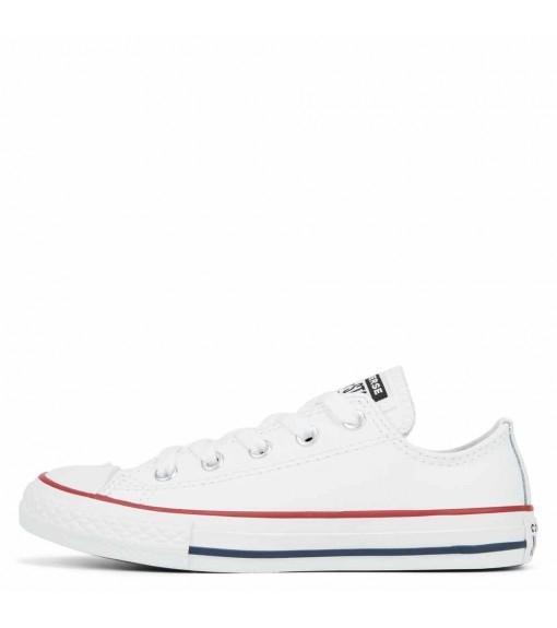 Chaussures pour enfant Converse As basse en cuir ps Blanc 2/4