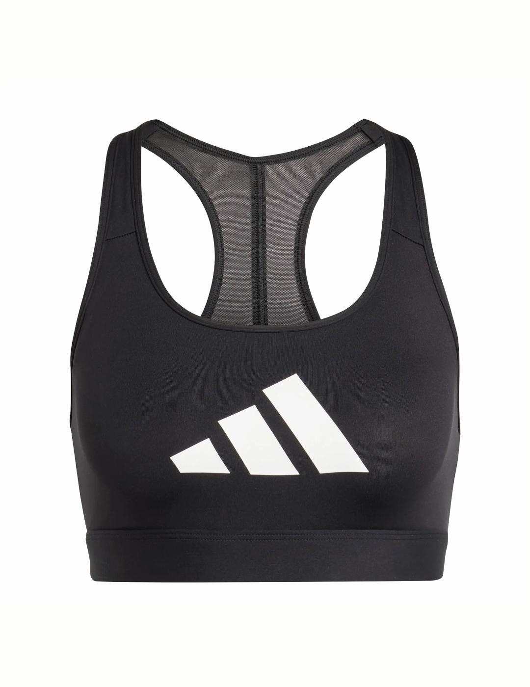 Top para Mujer Adidas Pwrct bl bra  Negro 3/3