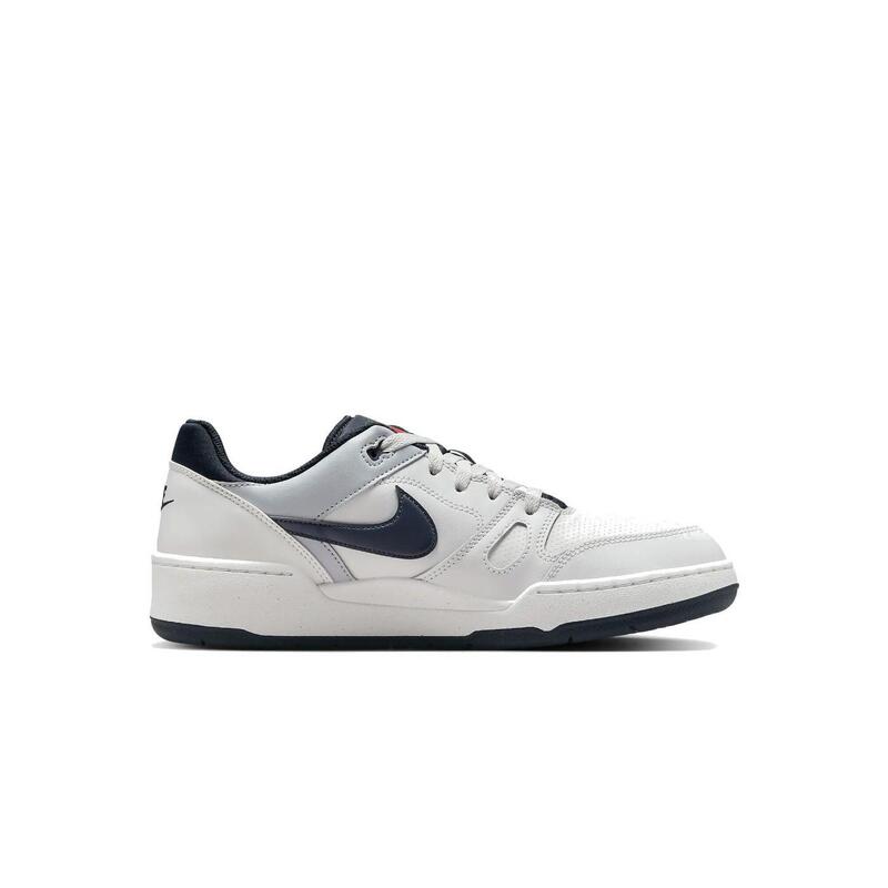 Sapatos masculinos Nike moda Full force branco.