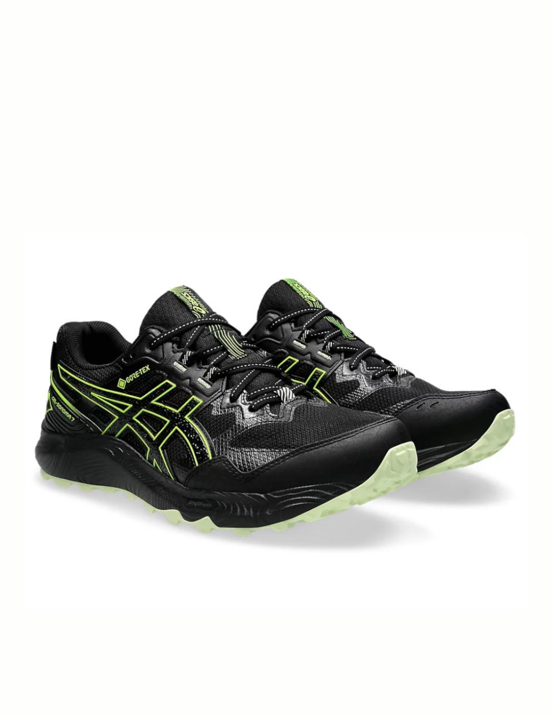Chaussures de course pour hommes Asics Gel Sonoma 7 GTX Noir 3/7