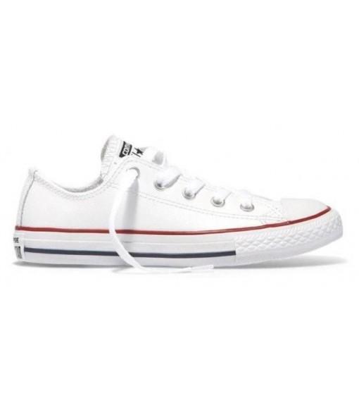 Chaussures pour enfant Converse As basse en cuir ps Blanc 1/4