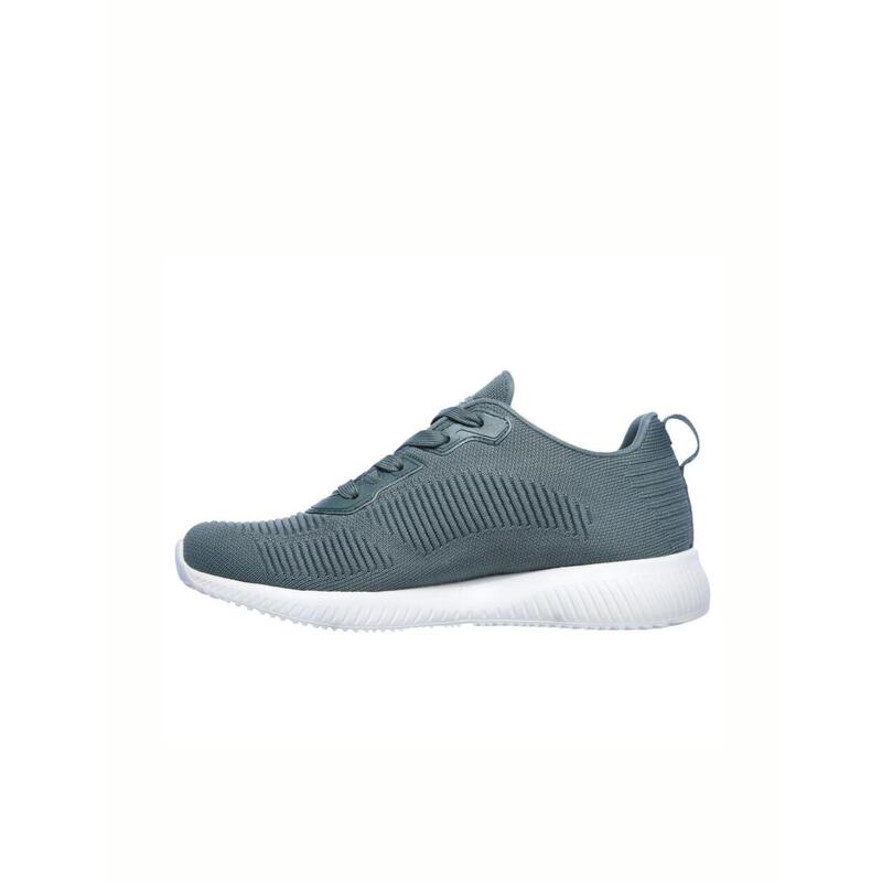 Zapatillas para Mujer Skechers Bobs squad touch talk  Verde