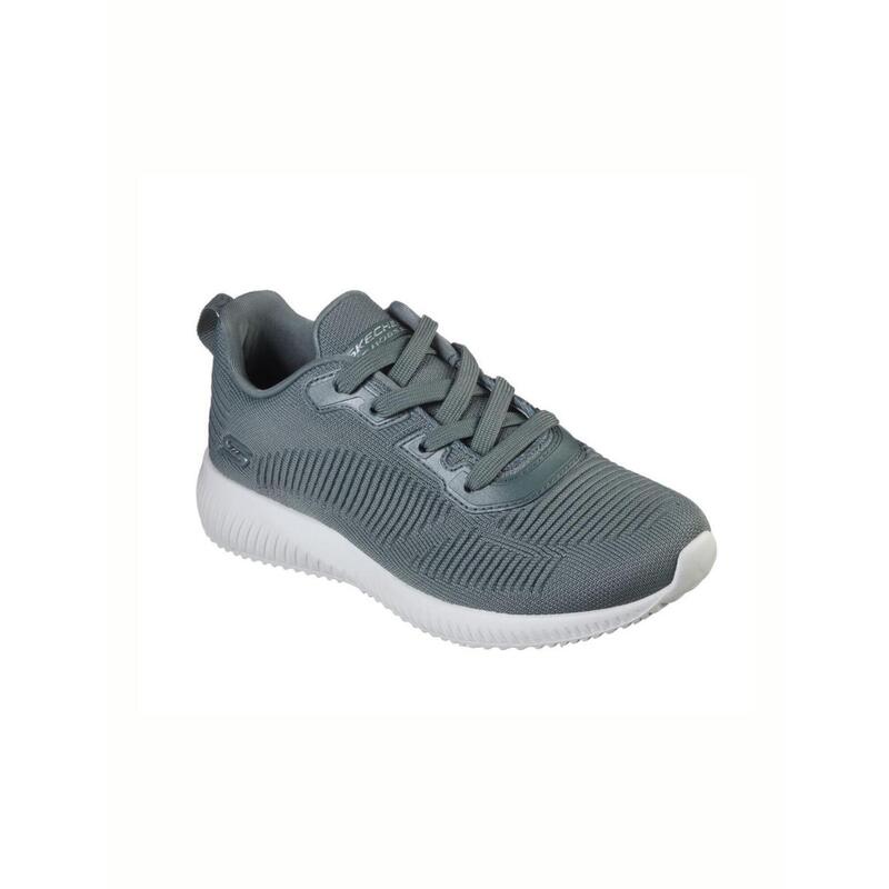 Zapatillas para Mujer Skechers Bobs squad touch talk  Verde