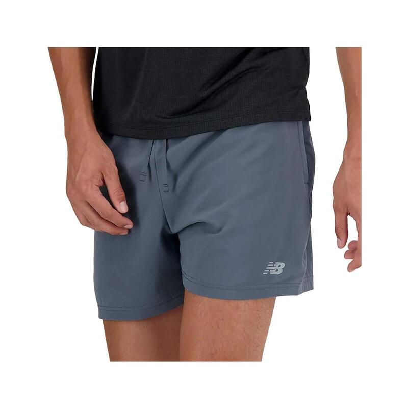 Pantalones para Hombre New balance Ms41227 Gris