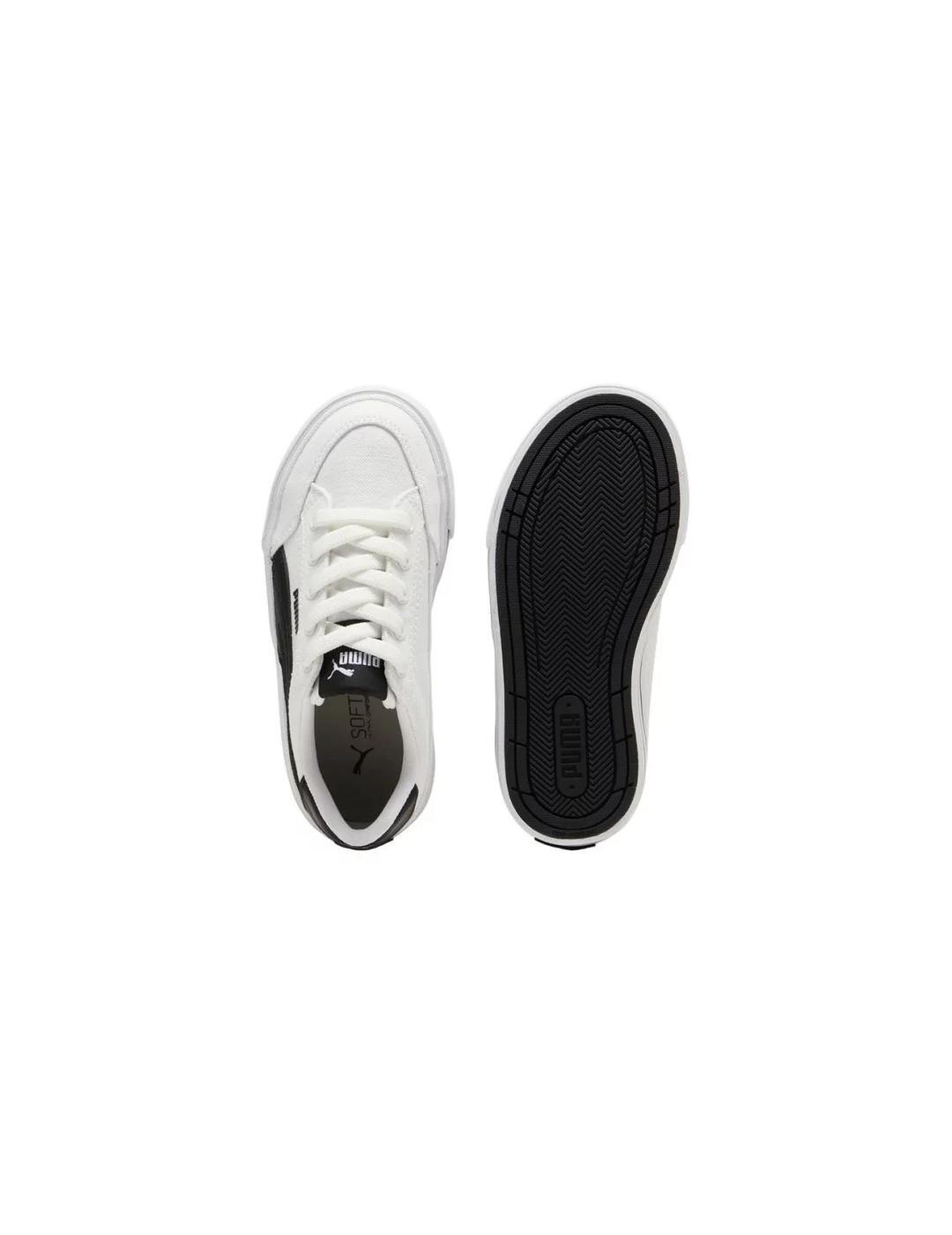 Zapatillas Puma Court classic lona ps Blanco 4/4