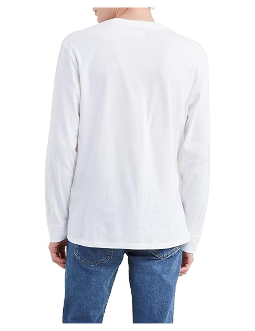 Camiseta para Hombre Levi´s Ls red ls original hm tee  Blanco 2/5