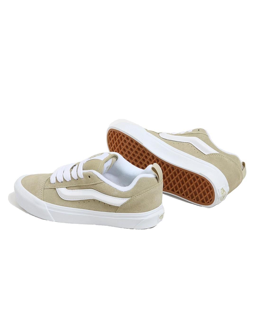 Tênis feminino Vans Knu skool Verde. 3/4