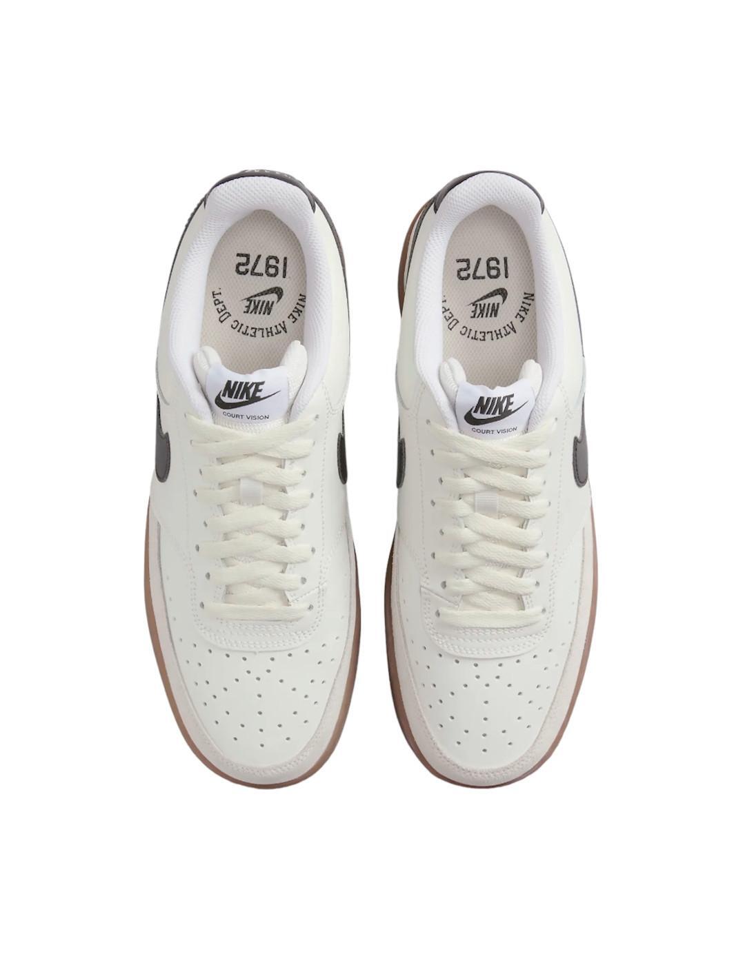 Chaussures pour homme Nike Court vision basse blanc. 2/7