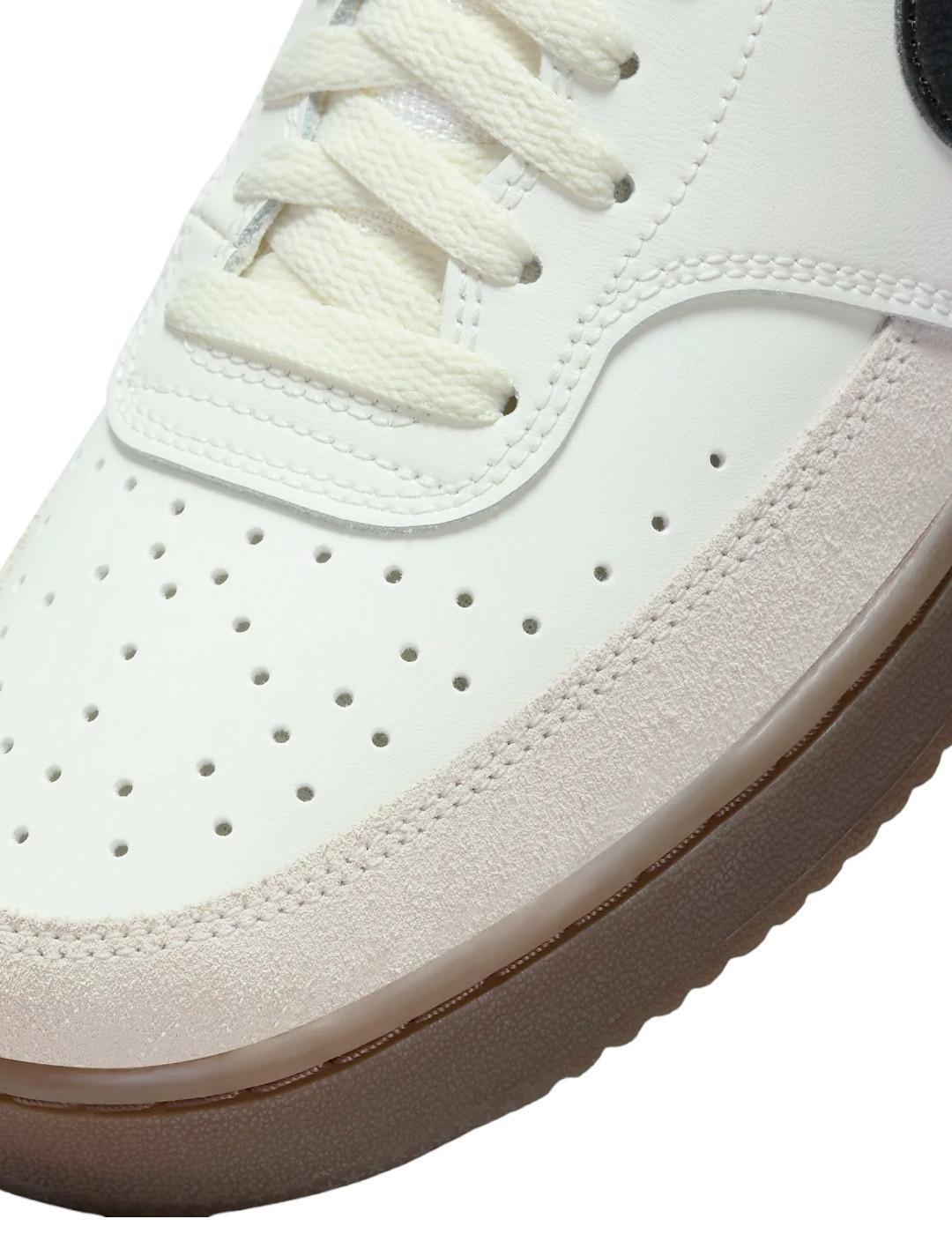 Chaussures pour homme Nike Court vision basse blanc. 3/7