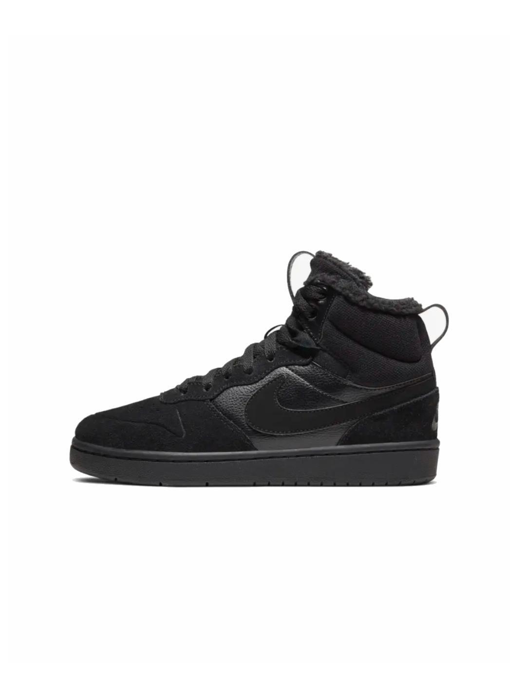 Zapatillas para Niño Nike Court borough mid2 boot Negro 2/3