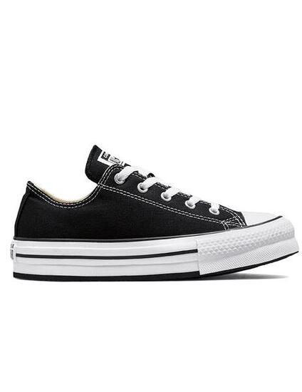 Chaussures pour fille Converse Eva plateforme basse Noir