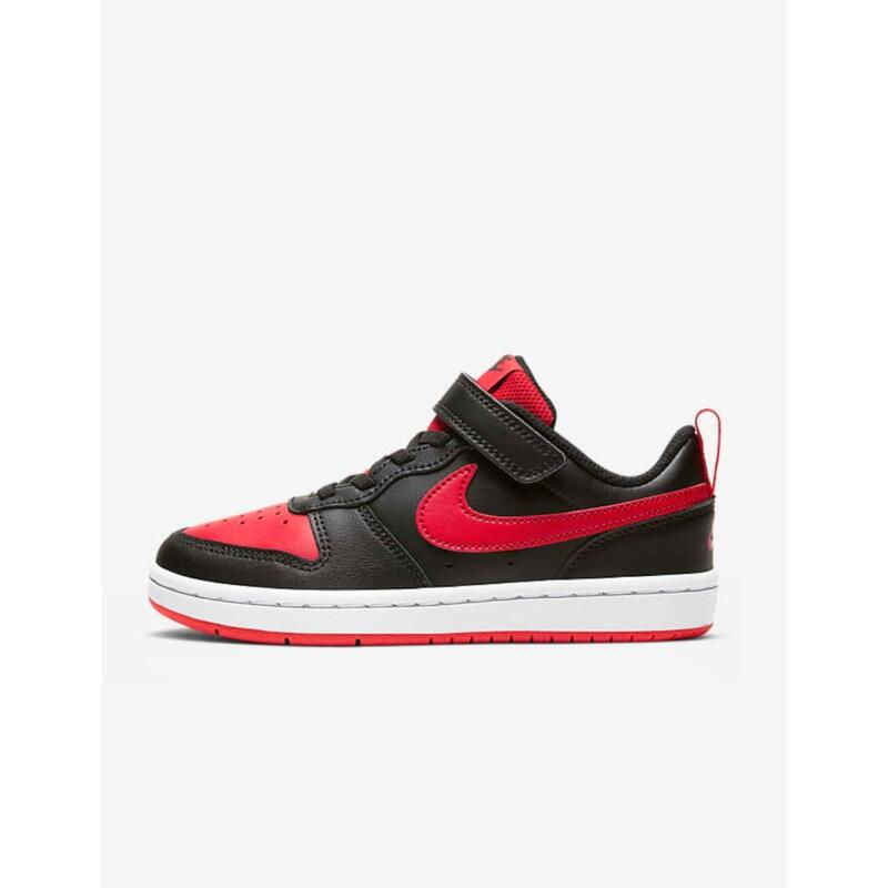 Zapatillas para Niño Nike Court borough low Negro