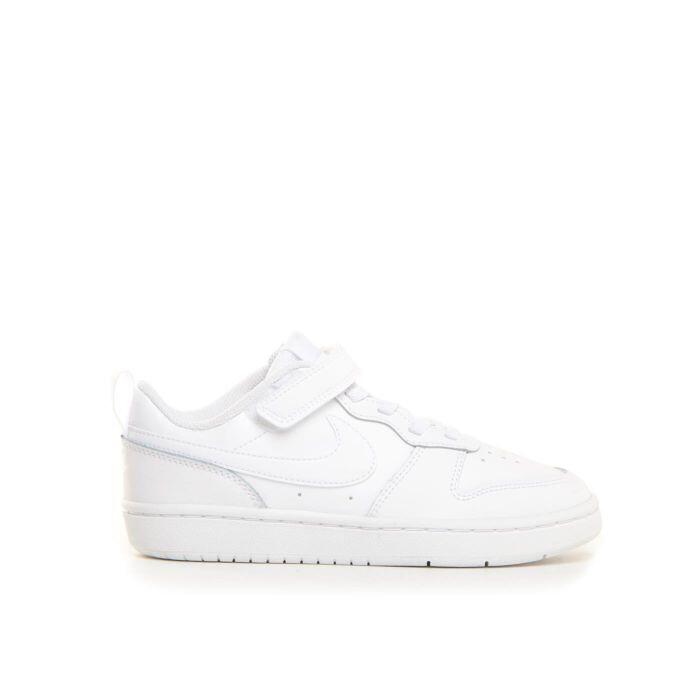Buty na co dzień dziecięce NIKE COURT BOROUGH LOW na rzepy skóra