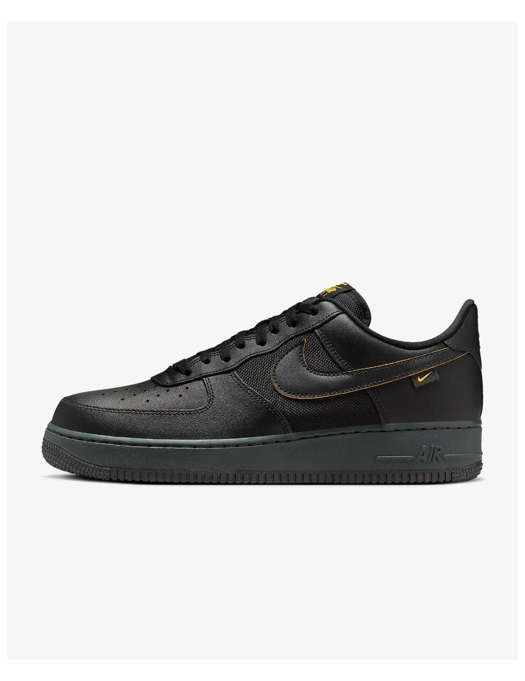 Zapatillas para Hombre Nike moda Air force 1 ´07  Negro 2/5