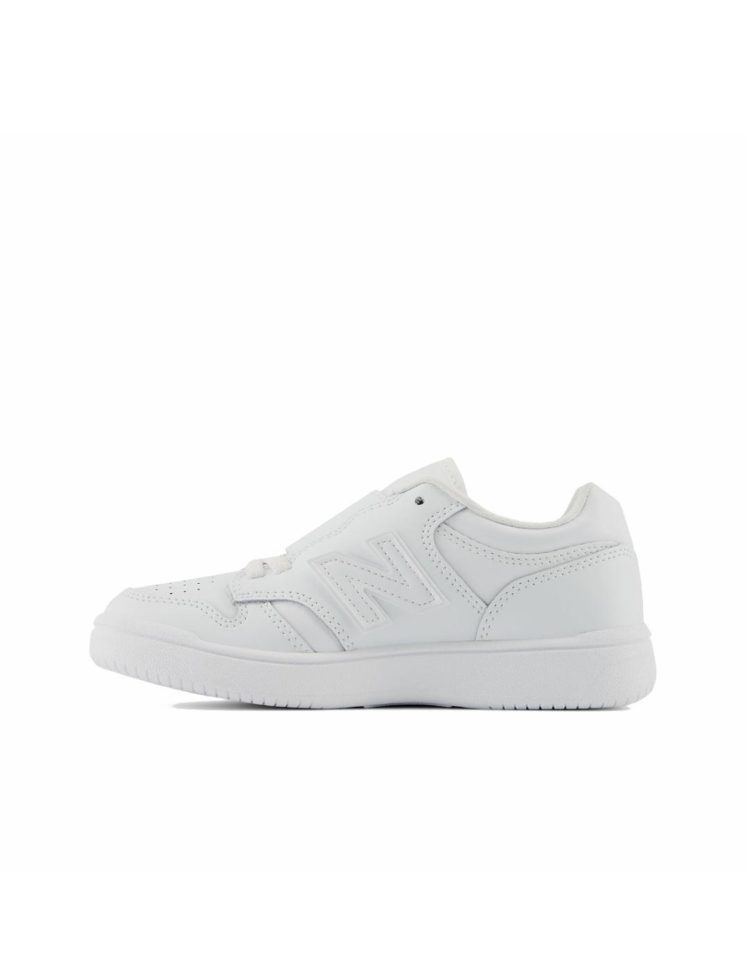 Zapatillas para Niño New balance 480 bungee  Blanco 3/4