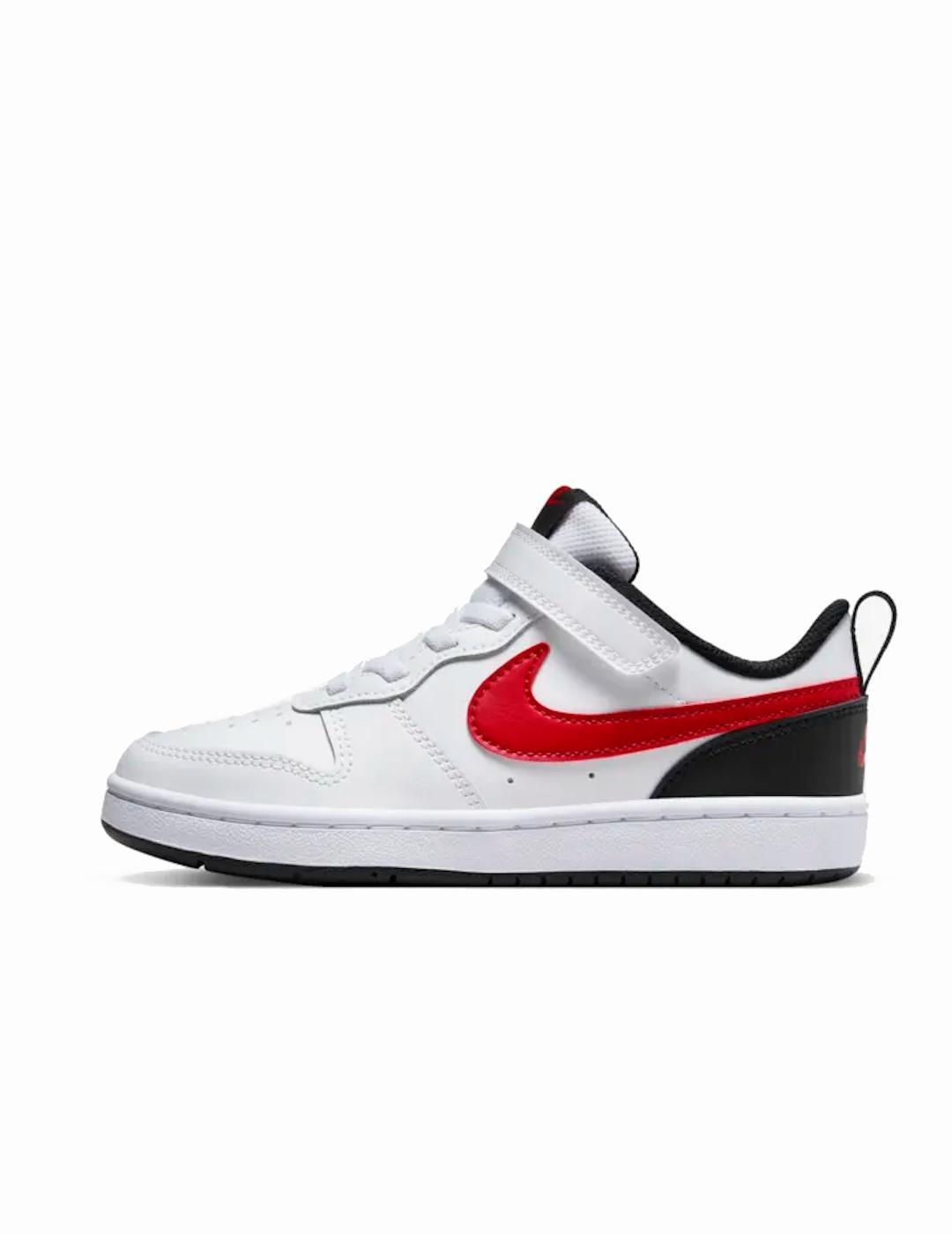 Zapatillas para Niño Nike Court borough low Blanco 2/3