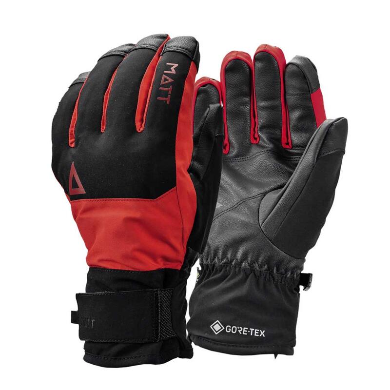 Guantes de esquí Gore-Tex Rob Junior Rojo