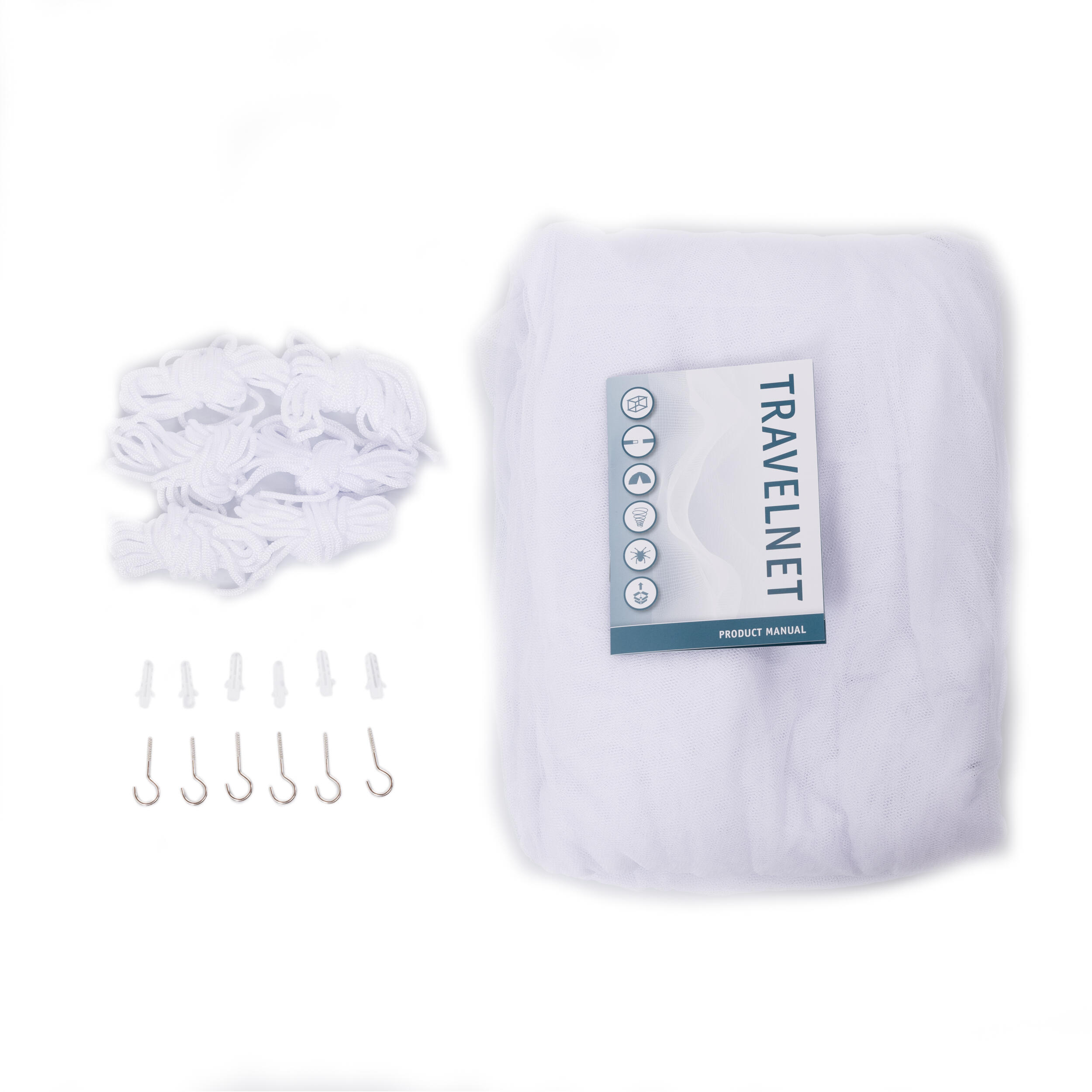 Travelnet zanzariera da viaggio BOX XL - impregnata - L220x L200x H200cm 2 pers. 5/7