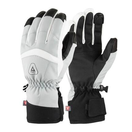 Damenschutz-Handschuhe für Damen MATT Powder Grau XL wasserdicht Primaloft Gold