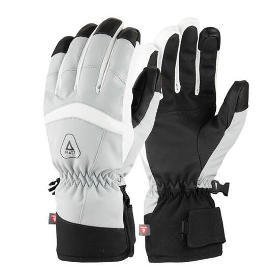 Damenschutz-Handschuhe für Damen MATT Powder Grau XL wasserdicht Primaloft Gold