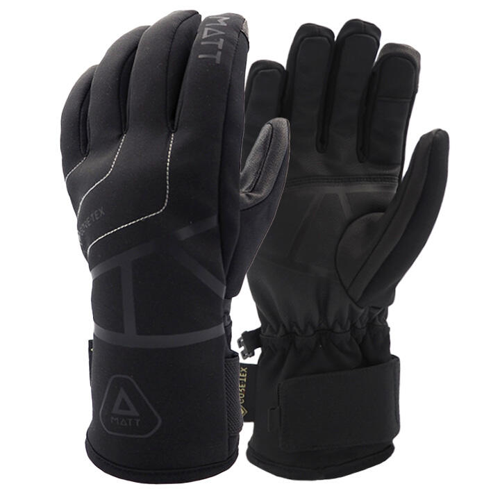 Guantes de esquí Gore-Tex Goreclass Mujer Negro