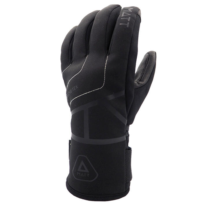 Guantes de esquí Gore-Tex Goreclass Mujer Negro