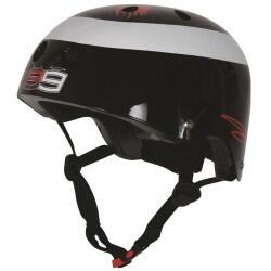 Capacete KIDDIMOTO Preto-Branco