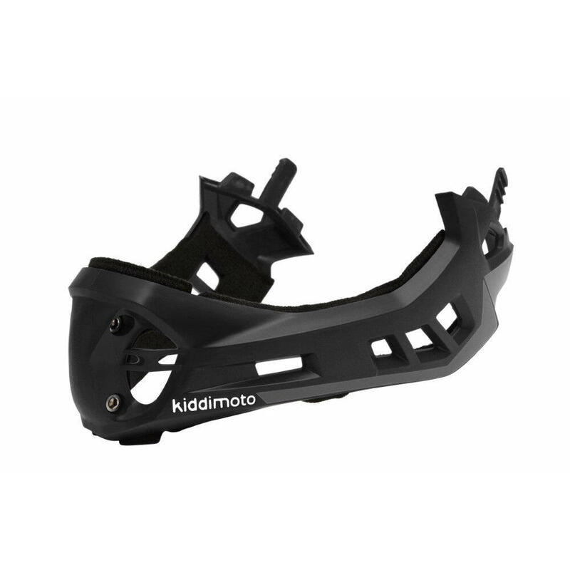 KIDDIMOTO Full Face helm Black-white