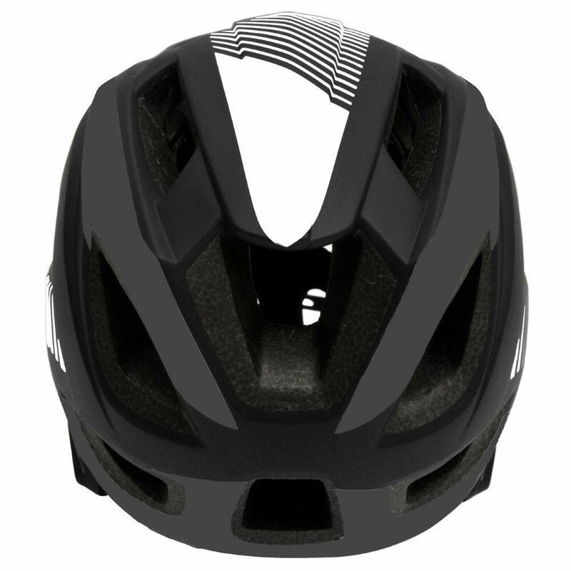 KIDDIMOTO Full Face helm Black-white